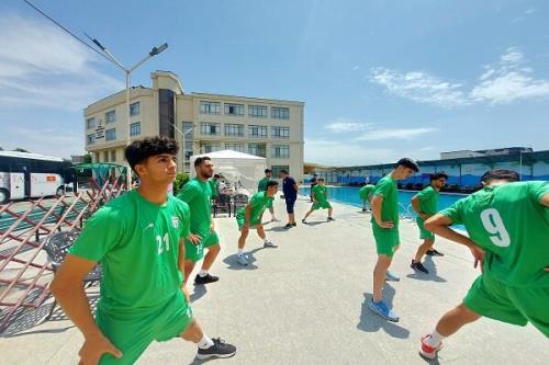 ریکاوری تیم فوتبال جوانان ایران بعد از برد ترکمنستان